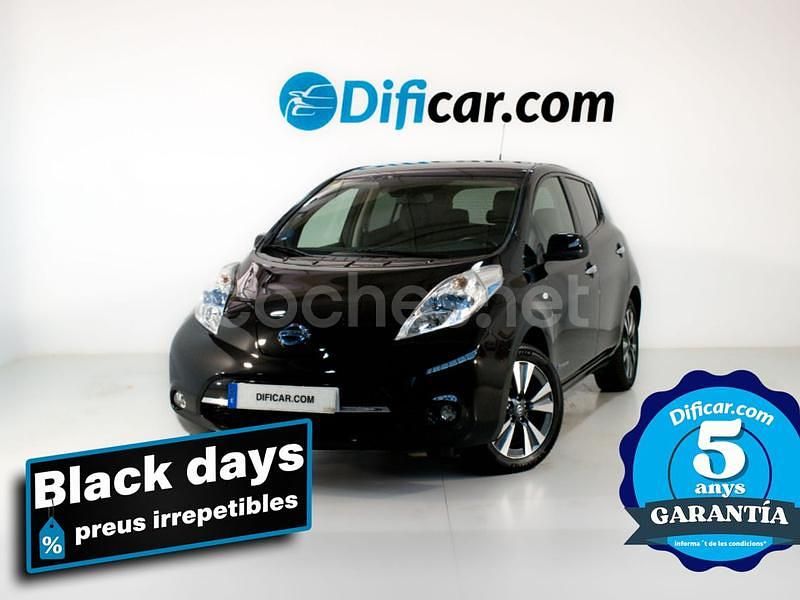 Negro Usado 2017 Nissan Leaf Tekna Utilitario | 10.990 € (Precio justo) - Imagen 1/4