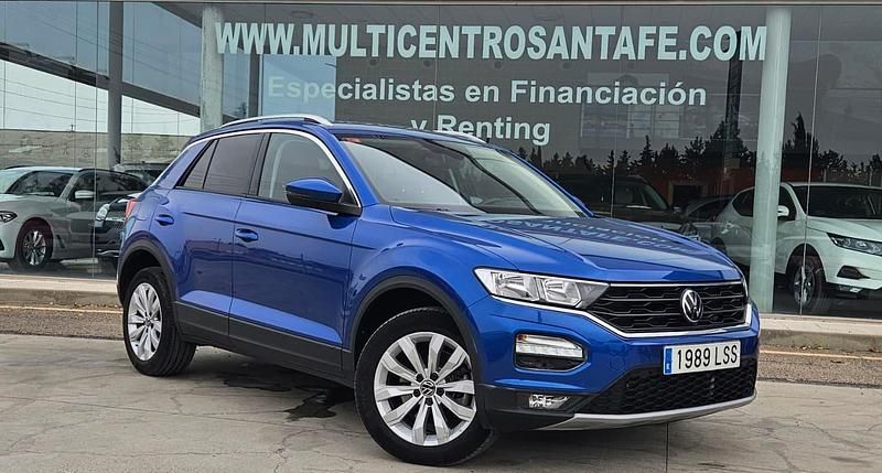 Usado VW T-Roc Advance 150 CV (110 kW) 2021 Azul SUV