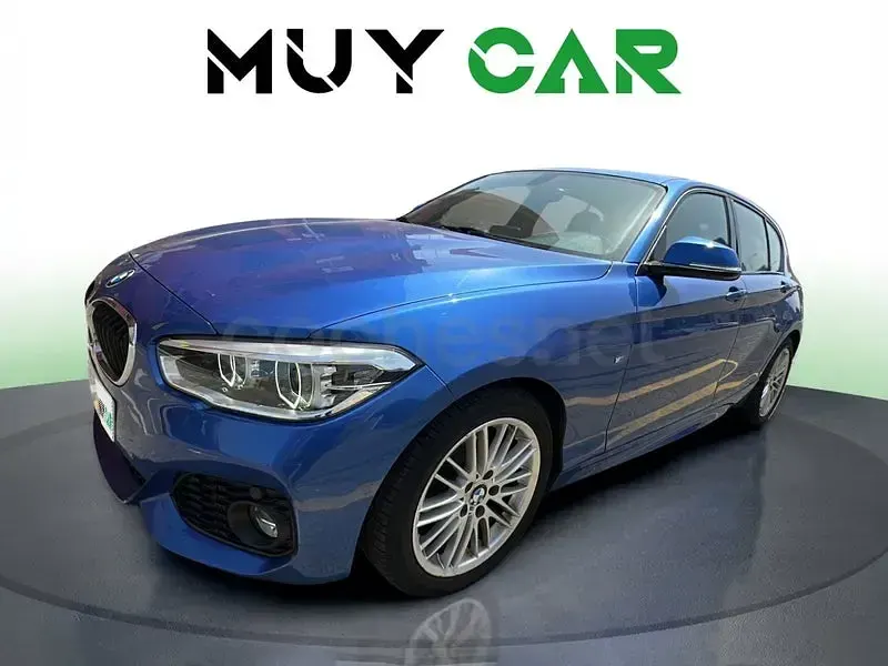 Usado BMW 116 Shadowline 116 CV (85 kW) 2019 Azul Utilitario