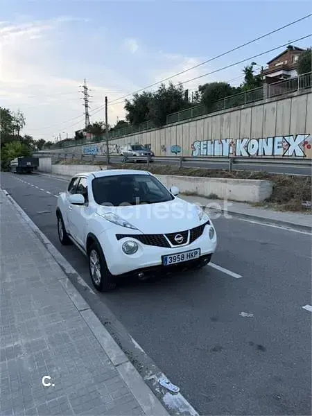 Usado Nissan Juke Shiro 110 CV (80 kW) 2012 Blanco SUV