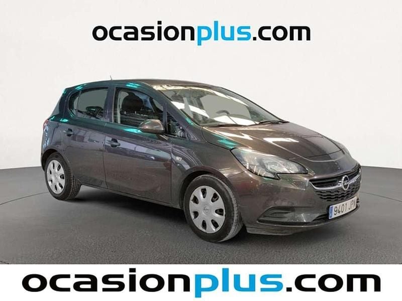 Usado Opel Corsa Expression 75 CV (55 kW) 2016 Gris Utilitario