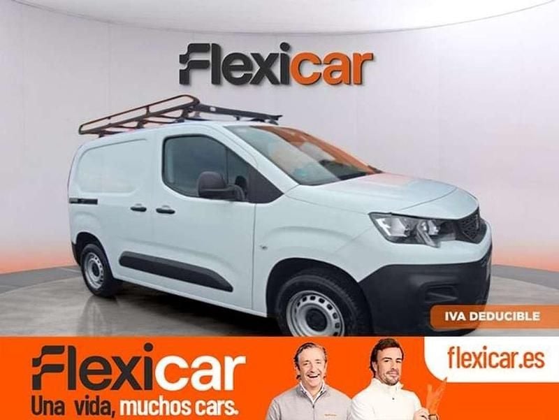 Blanco Usado 2021 Peugeot Partner Monovolumen | 8990 € (Buen precio) - Imagen 1/4