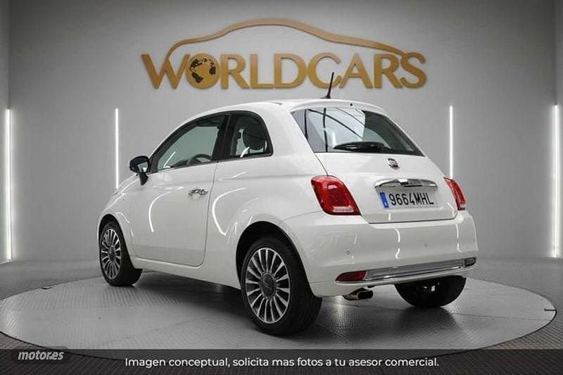 Usado Fiat 500 70 CV (51 kW) 2023 Blanco Utilitario