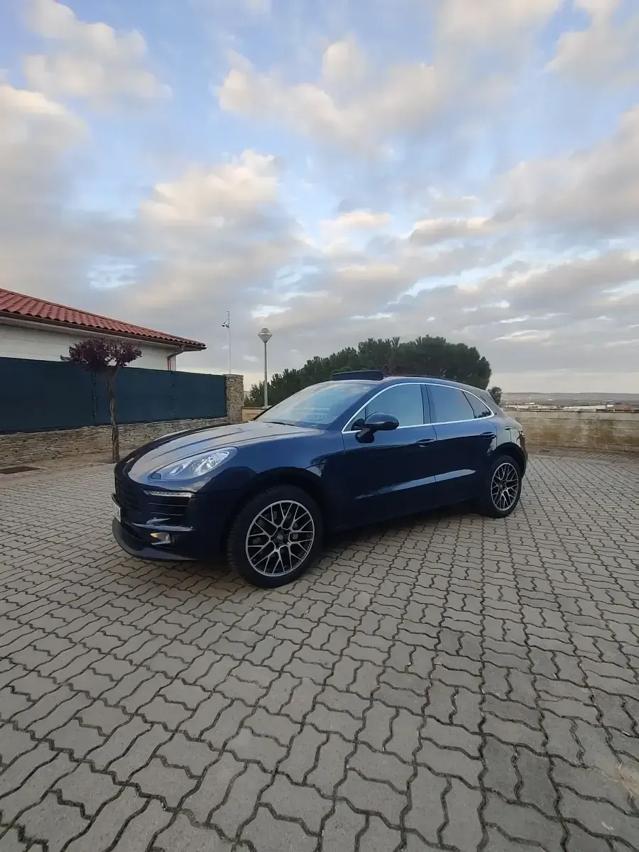 Usado Porsche Macan S Diesel 258 CV (189 kW) 2015 Azul SUV