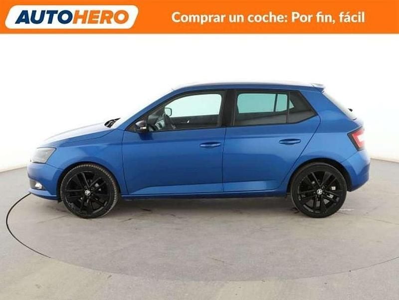 Brugt Skoda Fabia 90 HK (66 kW) 2018 Blå Hatchback