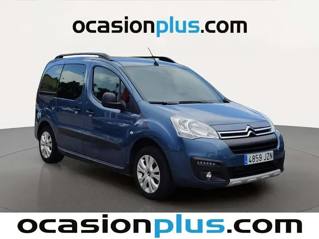 Usado Citroën Berlingo PureTech 110 CV (80 kW) 2017 Azul Monovolumen
