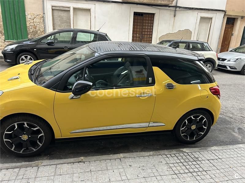 Usado Citroën DS3 155 CV (114 kW) 2010 Amarillo Utilitario
