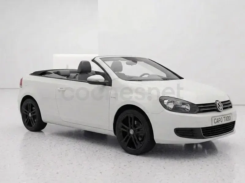 Usado VW Golf Cabriolet 105 CV (77 kW) 2013 Blanco Descapotable