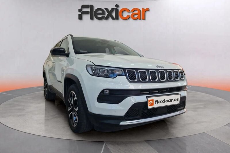 Blanco Usado 2022 Jeep Compass Limited SUV | 18.490 € (Super precio) - Imagen 1/4