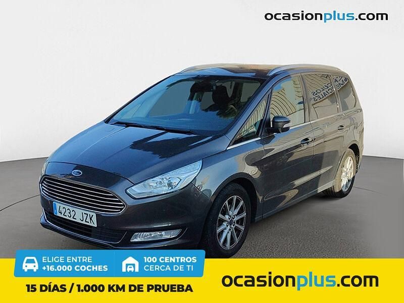 Gris Usado 2017 Ford Galaxy Titanium Monovolumen | 15.300 € - Imagen 1/4