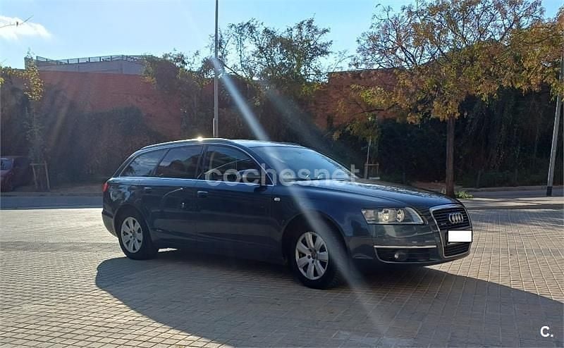 Azul Usado 2007 Audi A6 Familiar | 8400 € (Precio justo) - Imagen 1/4