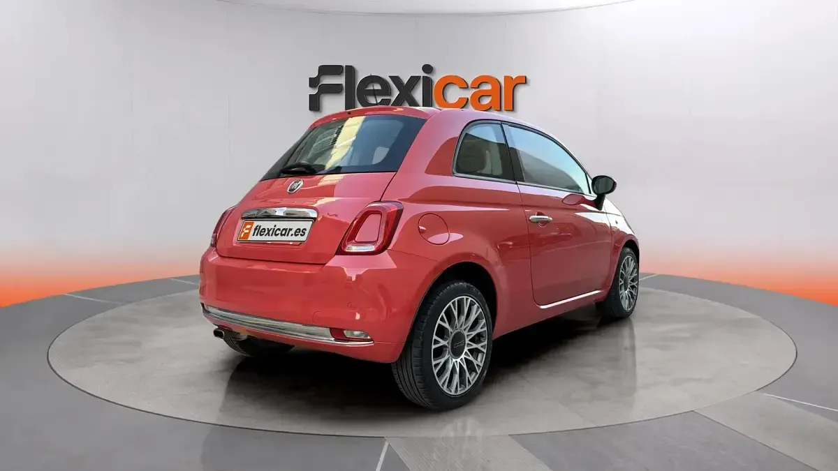 Usado Fiat 500 Lounge 69 CV (50 kW) 2018 Rosa Berlina