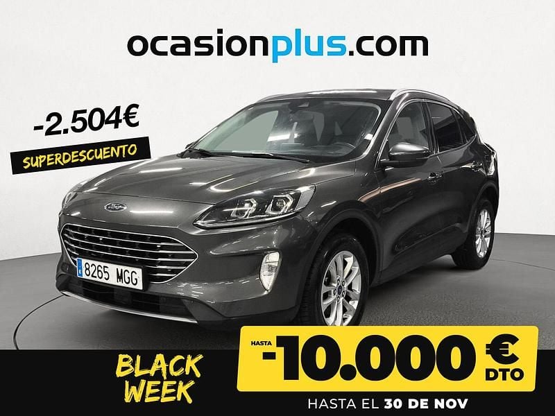 Gris Usado 2023 Ford Kuga Titanium SUV | 16.990 € (Precio justo) - Imagen 1/4