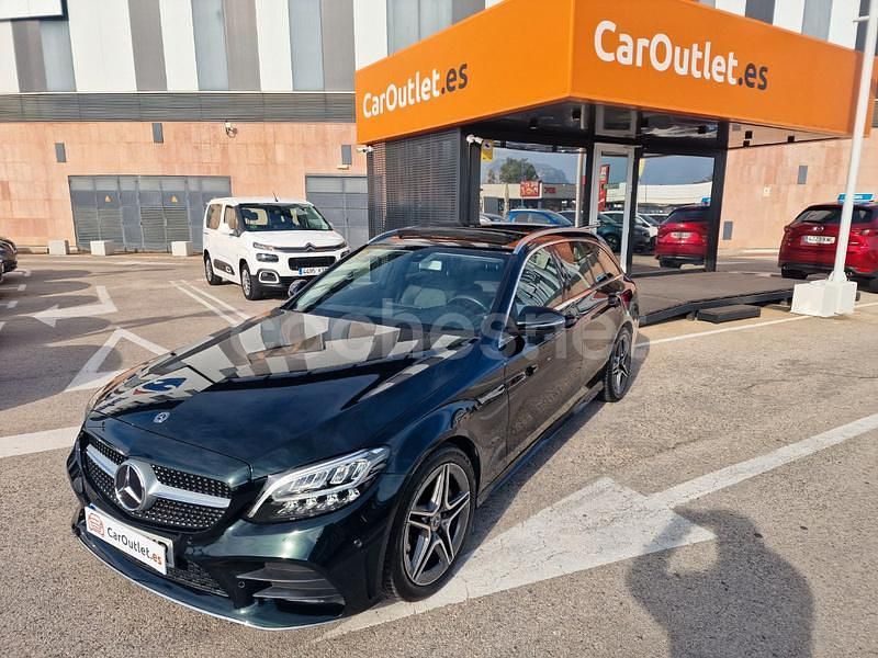Usado Mercedes C220 194 CV (142 kW) 2019 Verde Familiar