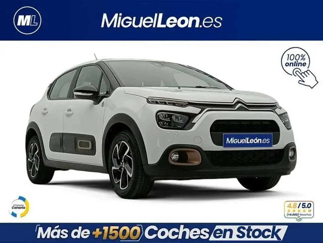 Usado Citroën C3 PureTech 82 CV (60 kW) 2024 Blanco Berlina