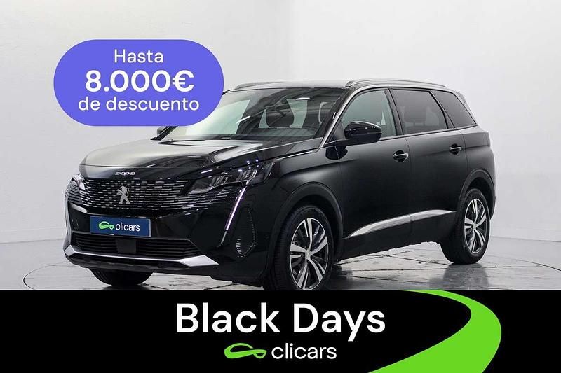 Negro Usado 2023 Peugeot 5008 Allure SUV | 20.890 € (Super precio) - Imagen 1/4
