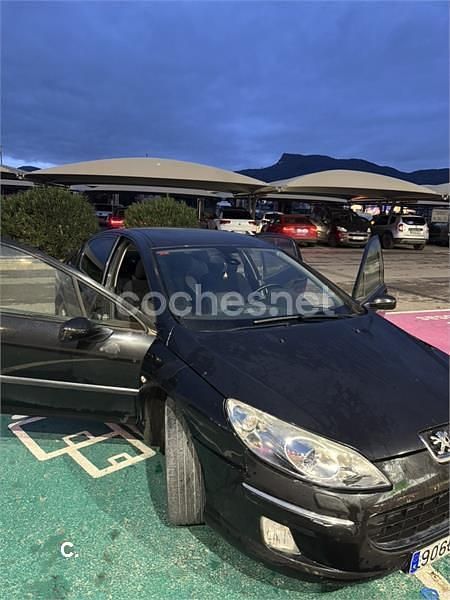 Usado Peugeot 407 Sport 136 CV (100 kW) 2005 Negro Berlina