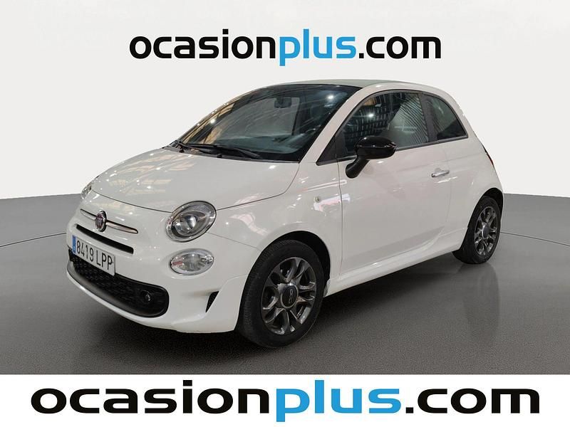 Blanco Usado 2021 Fiat 500C Connect Descapotable | 11.355 € (Precio justo) - Imagen 1/4