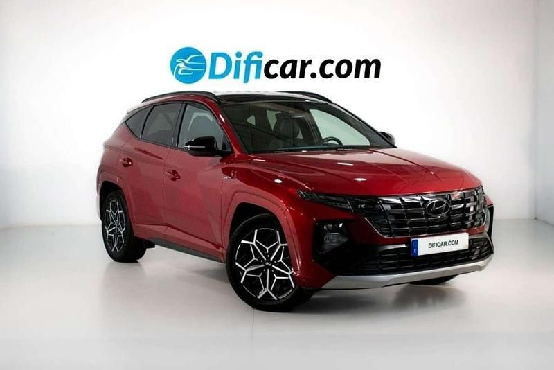 Usado Hyundai Tucson N Line 234 CV (172 kW) 2022 Rojo SUV