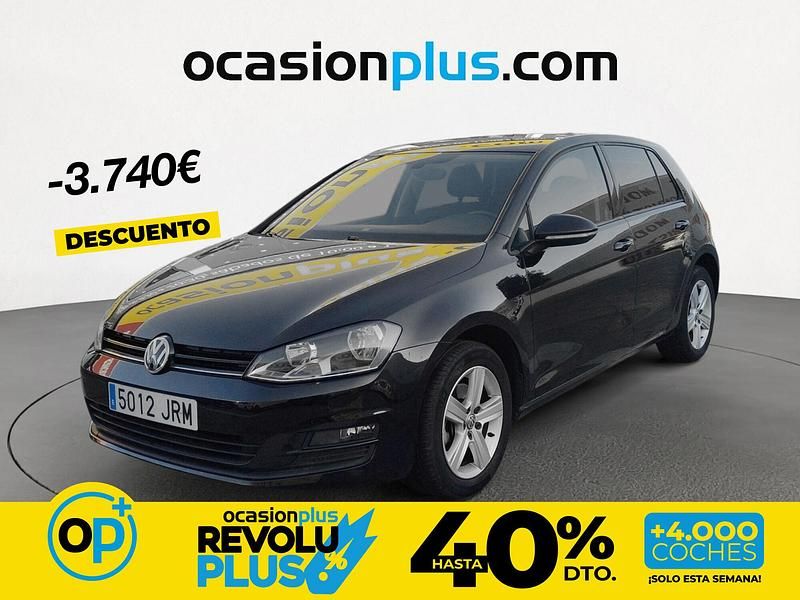 Usado VW Golf VII Advance 110 CV (80 kW) 2016 Negro Utilitario