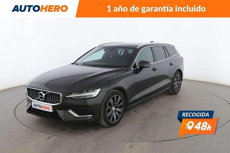 Amarillo Usado 2019 Volvo V60 Inscription Familiar | 19.237 € (Precio justo) - Imagen 1/4