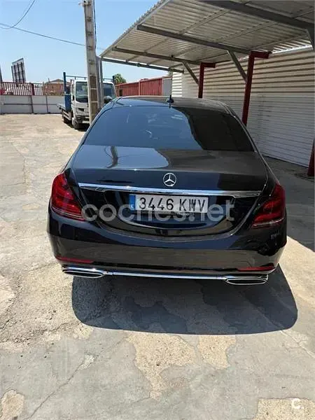 Usado Mercedes S350 258 CV (189 kW) 2018 Negro Berlina
