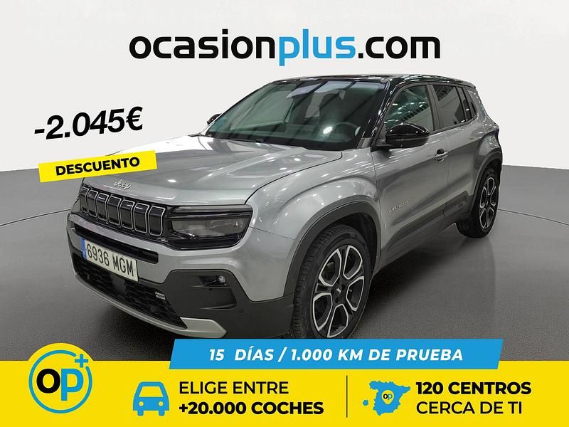 Gris Usado 2023 Jeep Avenger Summit SUV | 18.650 € (Precio justo) - Imagen 1/4