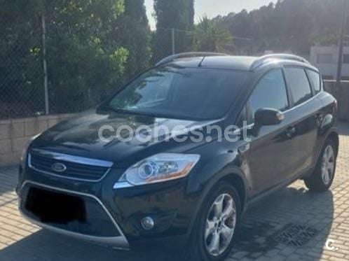 Usado Ford Kuga Titanium 136 CV (100 kW) 2008 Negro SUV