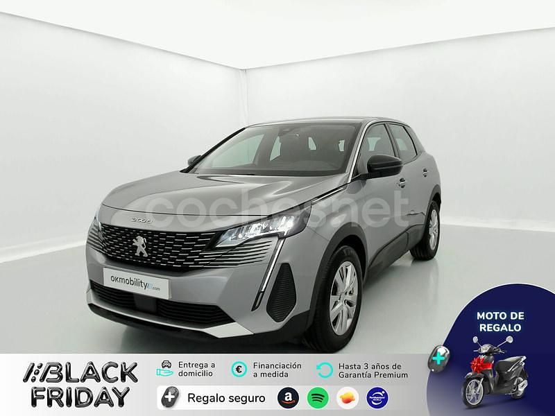 Gris / plata Usado 2022 Peugeot 3008 Active SUV | 23.250 € (Caro) - Imagen 1/4