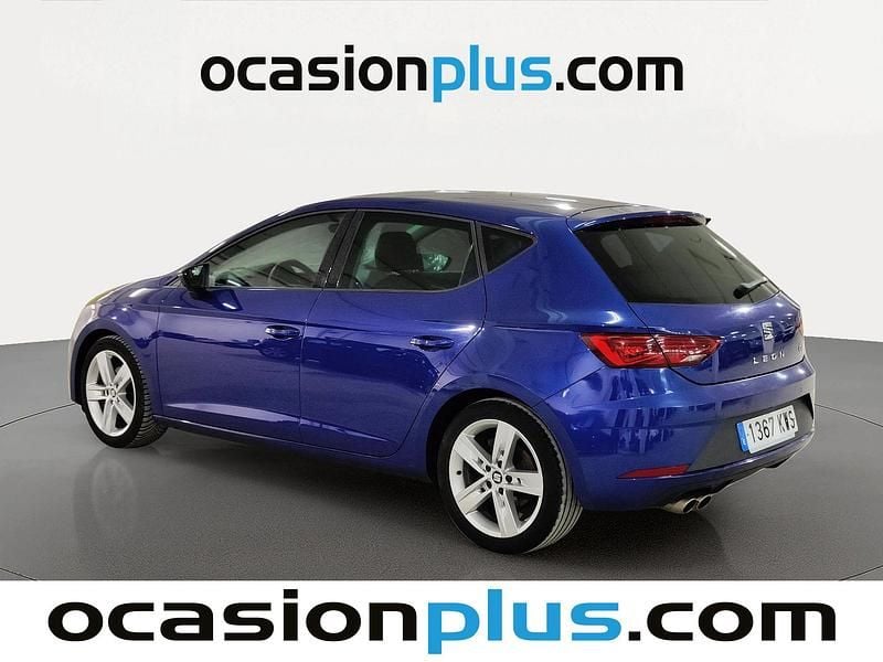 Usado Seat Leon FR 150 CV (110 kW) 2019 Azul Utilitario