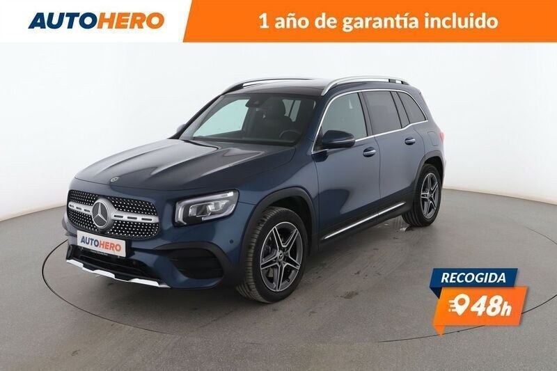 Azul Usado 2023 Mercedes GLB200 AMG line SUV | 42.799 € (Precio justo) - Imagen 1/2