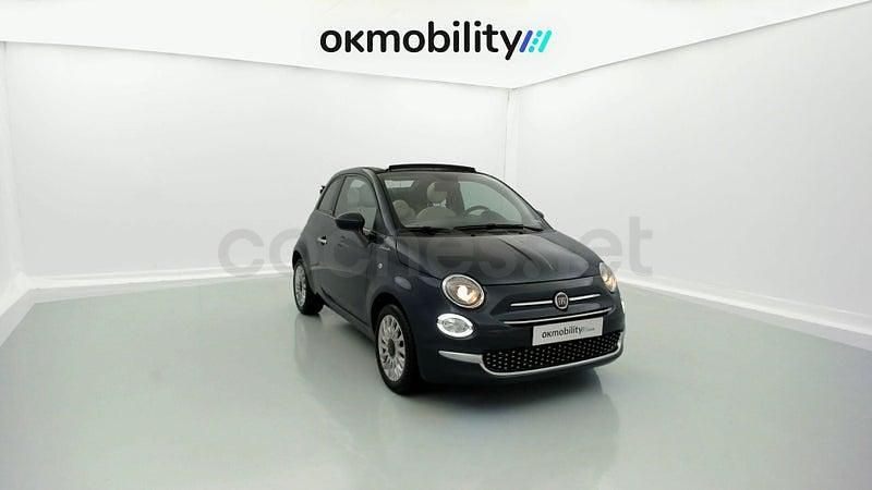 Usado Fiat 500C Dolcevita 70 CV (51 kW) 2022 Azul Descapotable