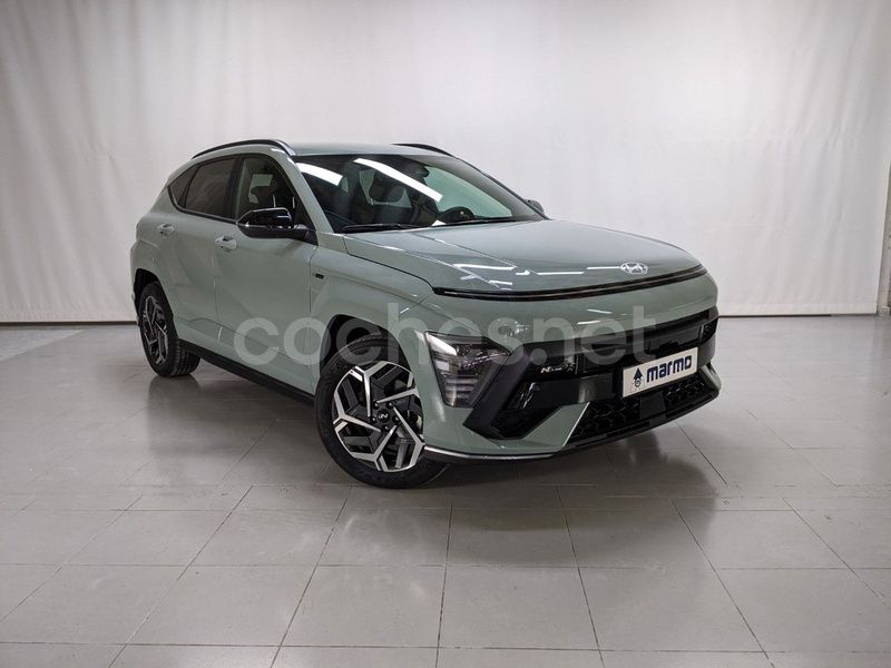 Verde Nuevo 2025 Hyundai Kona N Line SUV | 29.490 € (Precio justo) - Imagen 1/4