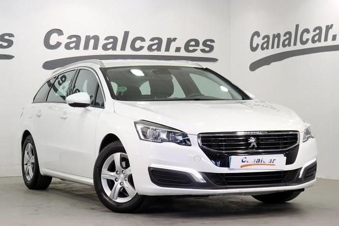 Usado Peugeot 508 Active 120 CV (88 kW) 2017 Blanco Familiar