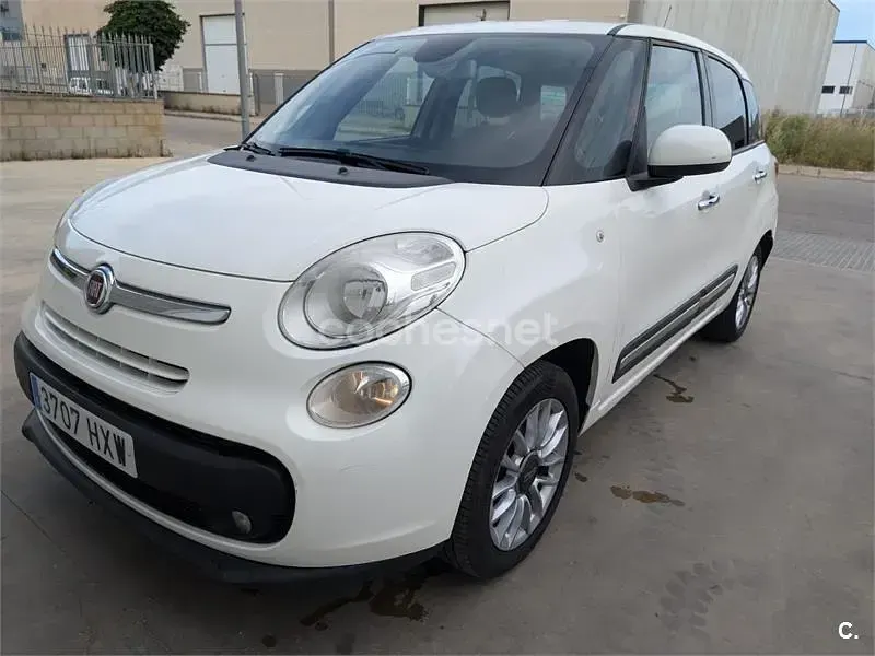 Usado Fiat 500L 85 CV (62 kW) 2014 Blanco Monovolumen