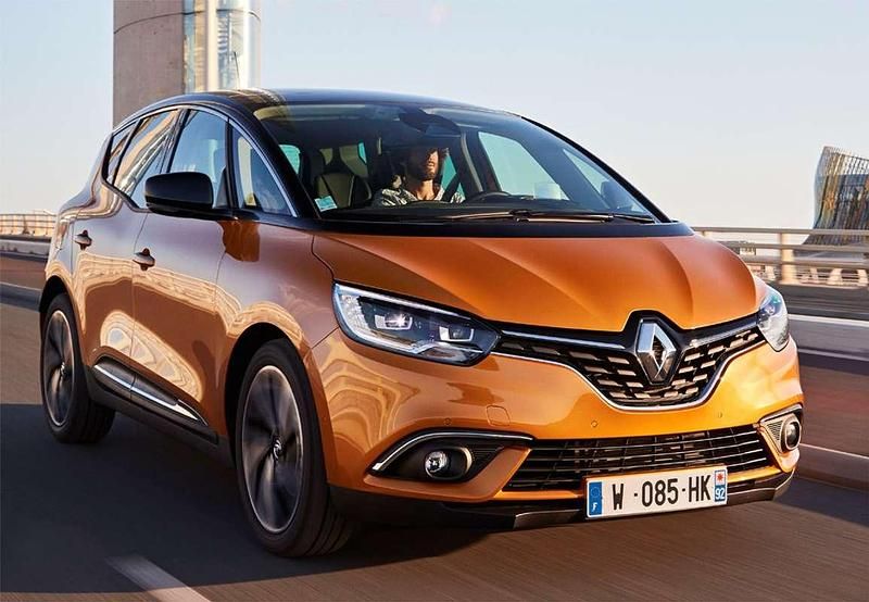 Begagnad Renault Scénic III Dynamique 110 HK (80 kW) 2011 Blå Minibuss