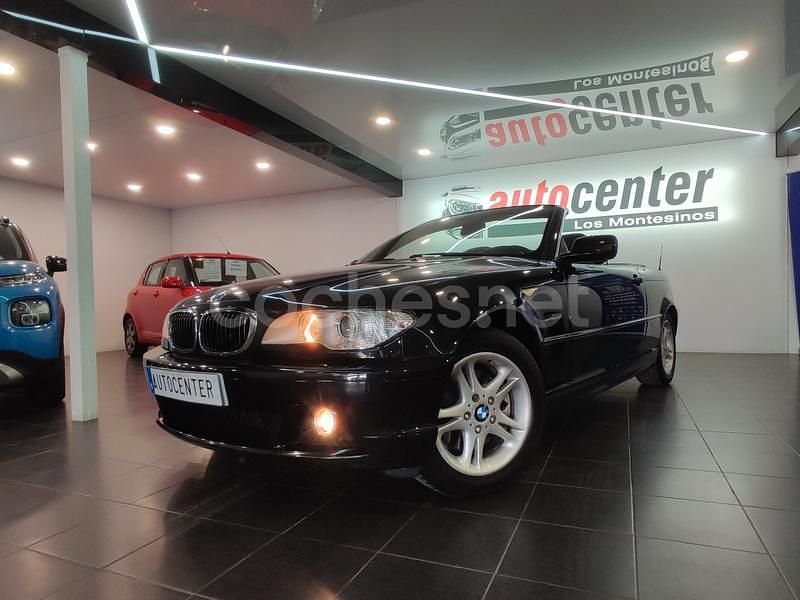Negro Usado 2006 BMW 320 Cabriolet Descapotable | 9500 € (Super precio) - Imagen 1/4