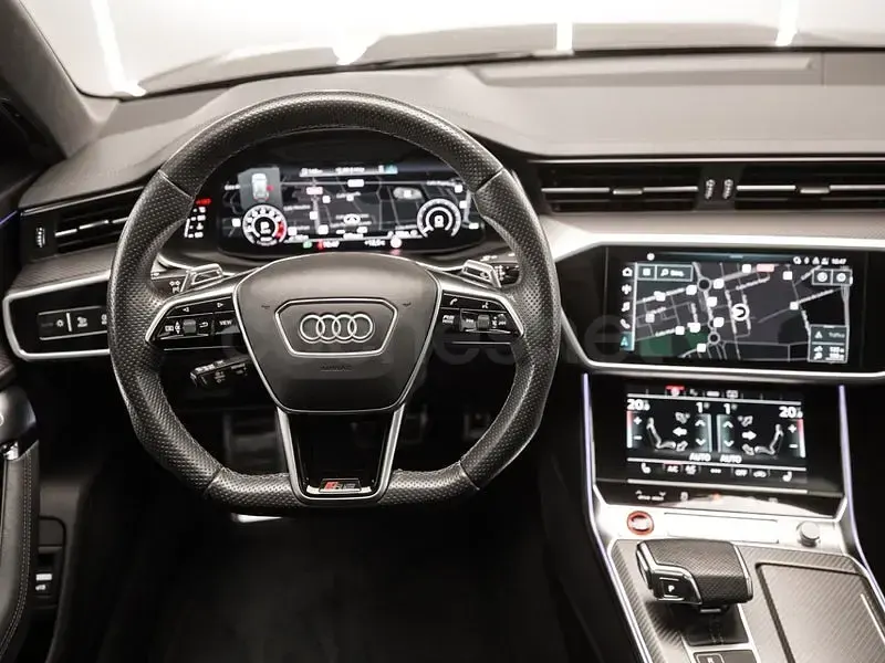 Usado Audi RS6 600 CV (441 kW) 2021 Negro Familiar