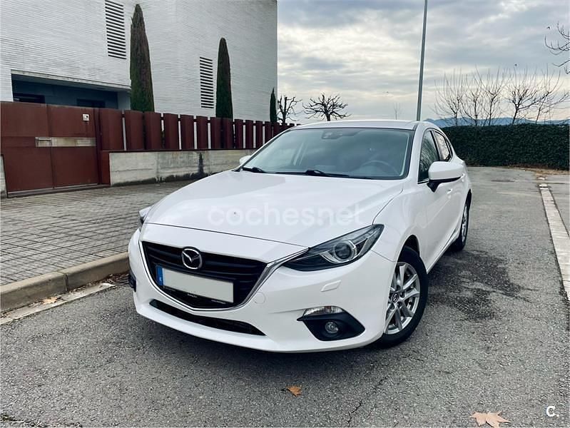 Blanco Usado 2014 Mazda 3 Style Berlina | 8500 € (Buen precio) - Imagen 1/4