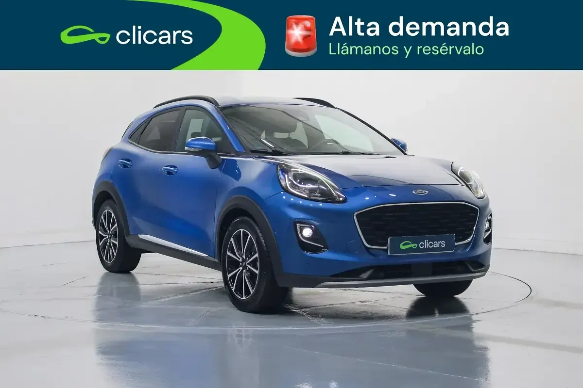 Usado Ford Puma Titanium 125 CV (91 kW) 2022 Azul SUV