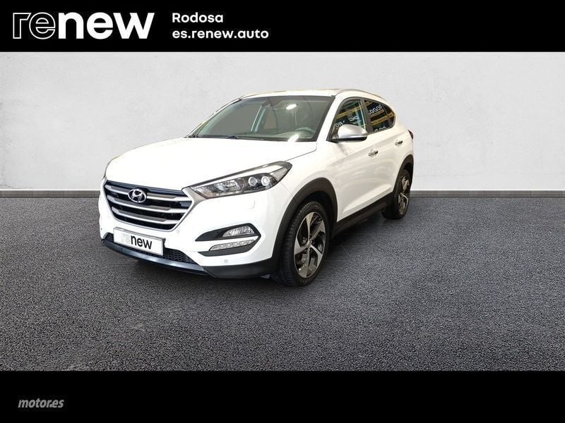 Blanco Usado 2017 Hyundai Tucson SUV | 14.900 € (Precio justo) - Imagen 1/4