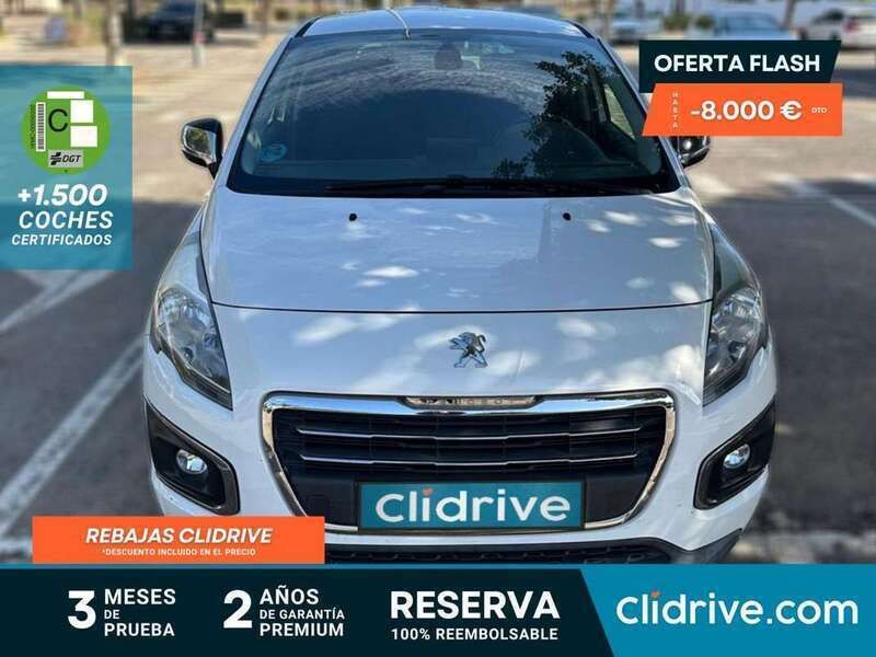 Blanco Usado 2015 Peugeot 3008 Style Monovolumen | 9490 € (Super precio) - Imagen 1/4