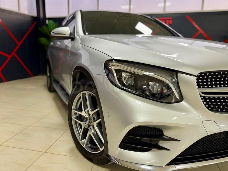 Usado Mercedes GLC250 204 CV (150 kW) 2017 Gris / plata Coupe