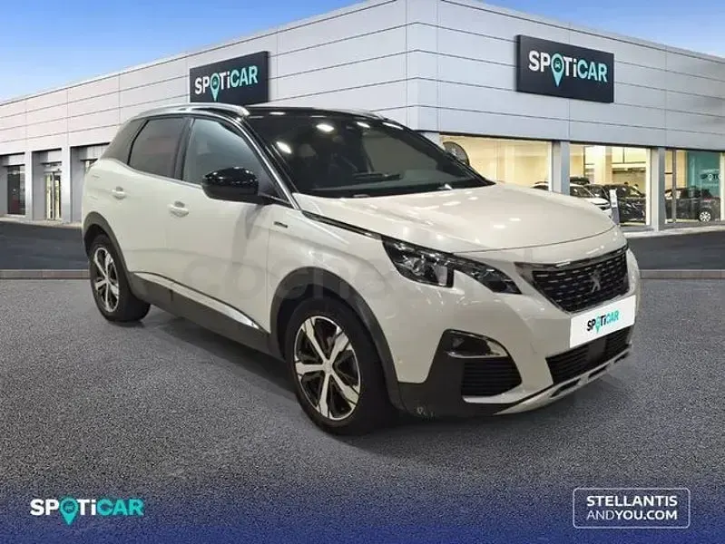 Usado Peugeot 3008 GT-line 130 CV (95 kW) 2017 Blanco SUV