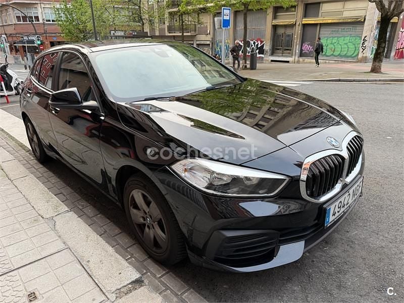 Usado BMW 118 136 CV (100 kW) 2020 Negro Utilitario