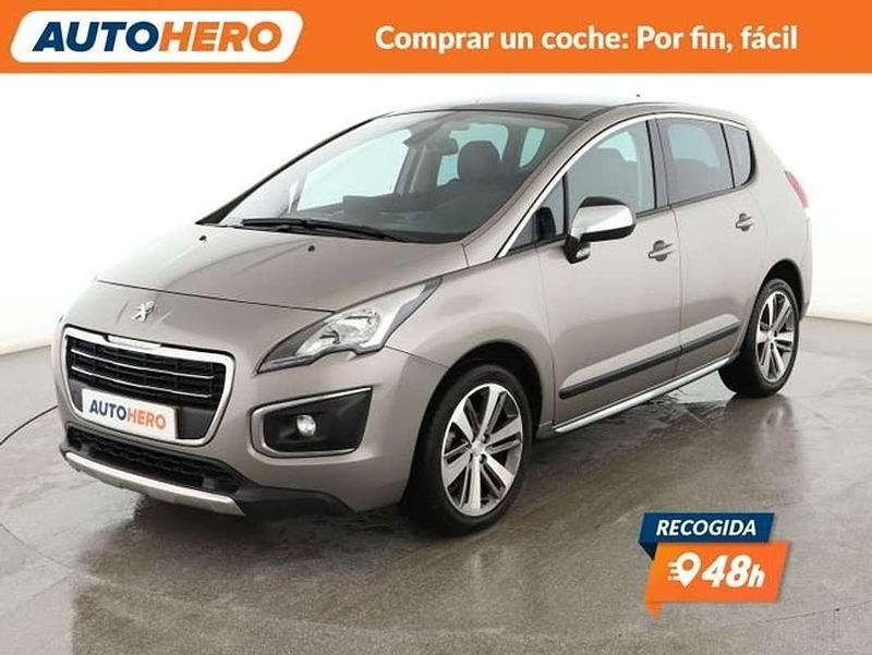 Usado Peugeot 3008 Allure 116 CV (85 kW) 2014 Gris Familiar