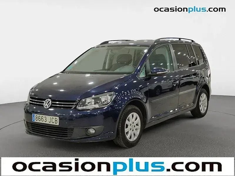 Azul Usado 2015 VW Touran Edition Monovolumen | 13.590 € (Precio justo) - Imagen 1/4