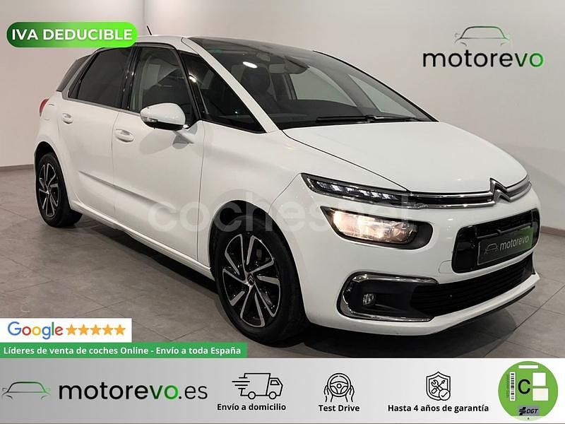 Blanco Usado 2019 Citroën C4 SpaceTourer Feel Monovolumen | 10.490 € (Buen precio) - Imagen 1/4