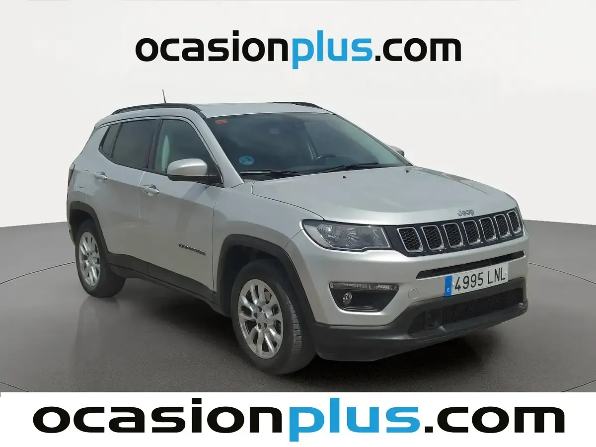 Usado Jeep Compass Longitude 130 CV (95 kW) 2021 Gris SUV