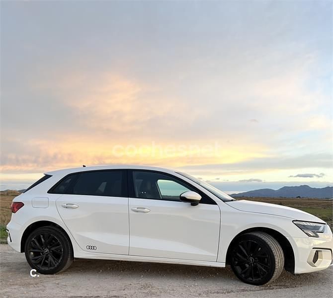 Usado Audi A3 Advanced Plus 110 CV (80 kW) 2022 Blanco Berlina